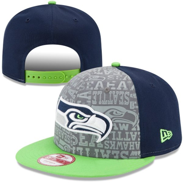 NFL Seattle Seahawks NE Snapback Hat #44